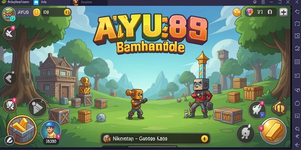 Tampilan gameplay AYU89 yang menarik dan rinci.