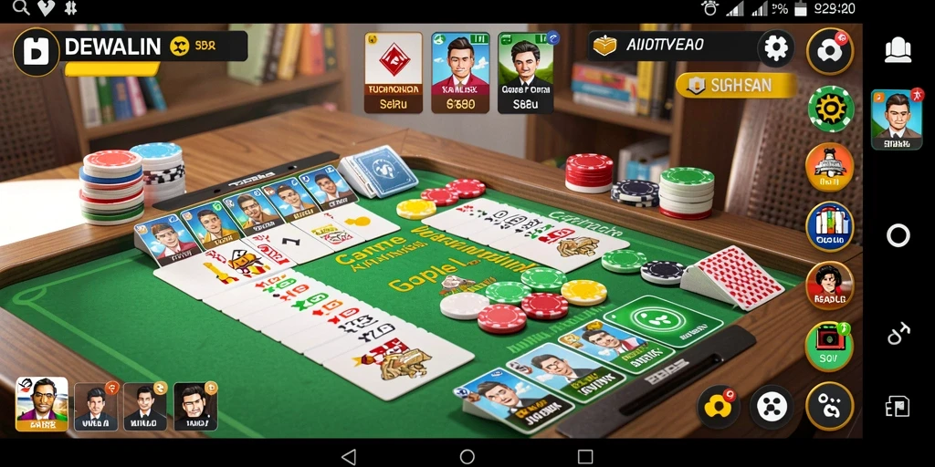 Gameplay seru DEWALIN dalam permainan Gaple