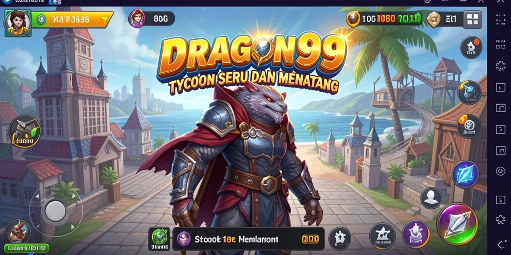 Screenshot gameplay seru dari DRAGON99 yang menampilkan strategi Tycoon.