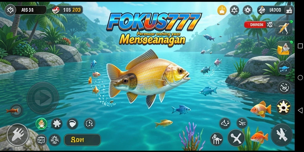 Tangkapan ikan yang menakjubkan dalam FOKUS777.