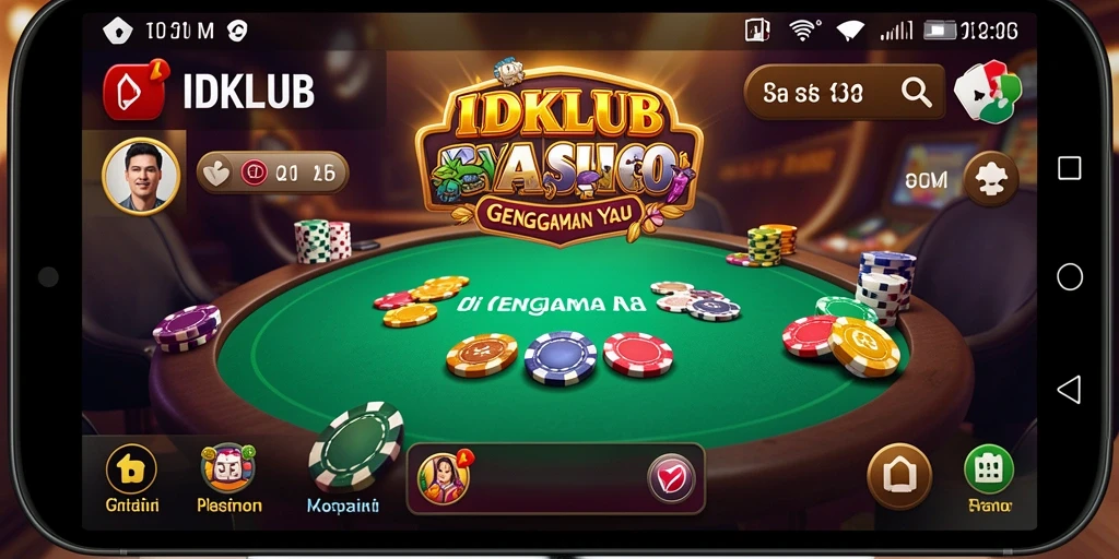 Tampilan gameplay IDKLUB yang seru dan interaktif dalam permainan Kasino.