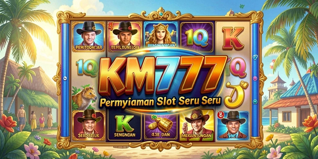 Tampilan gameplay slot yang menarik dan menegangkan di KM777.