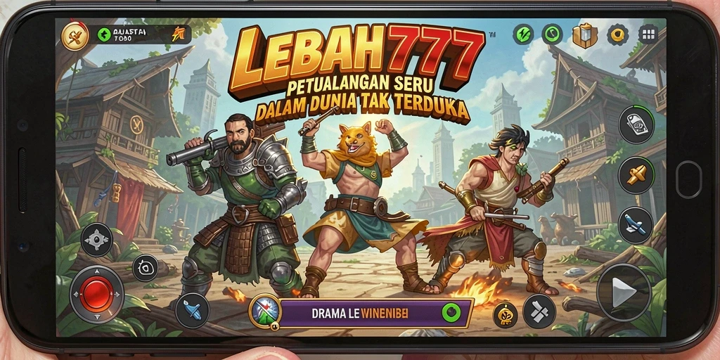 Tampilan gameplay LEBAH777 yang penuh aksi dan eksplorasi.