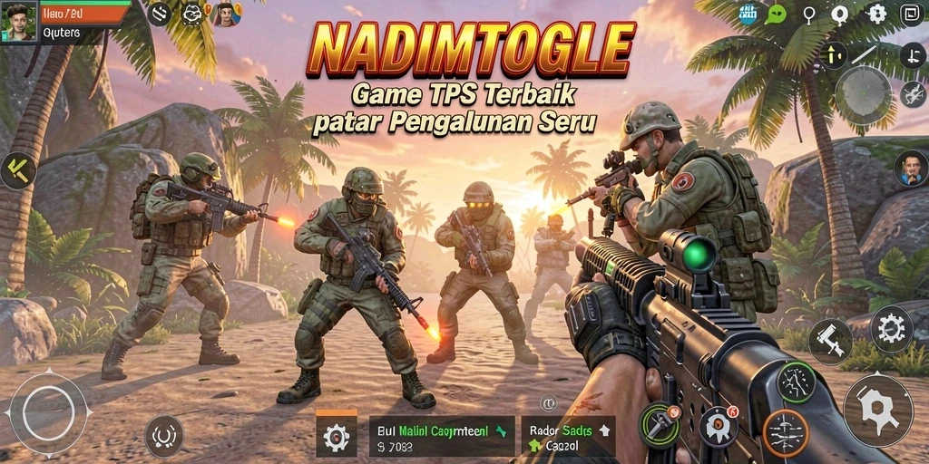 Tampilan gameplay NADIMTOGEL yang seru dan mendebarkan.