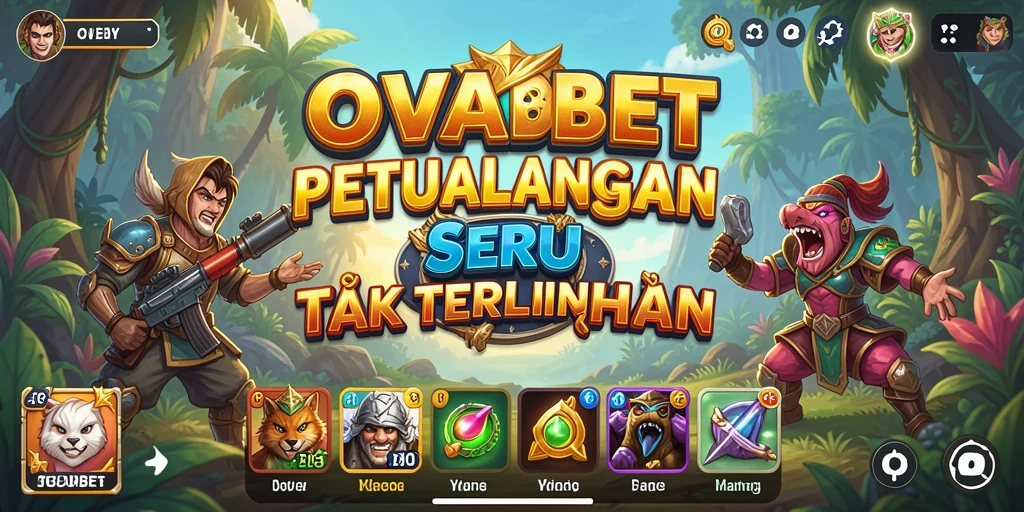 Screenshot gameplay OVABET menampilkan aksi seru dalam petualangan menantang.