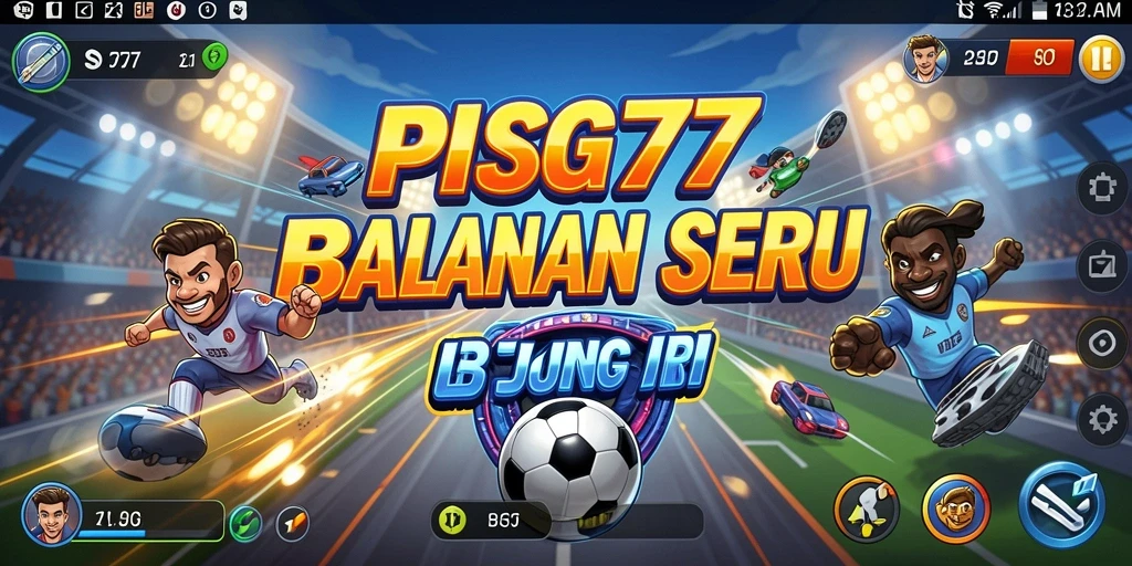 Tampilan gameplay seru dari balapan di PSG77.