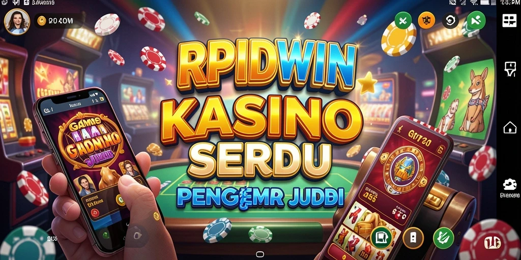 Tampilan gameplay RPIDWIN yang menarik dan interaktif dengan fitur Kasino.